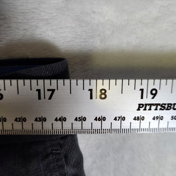 Banana Republic Classic Fit Dress Pants 34x32 Gray Pinstripe 100% Cotton Bahrain - Picture 4 of 9